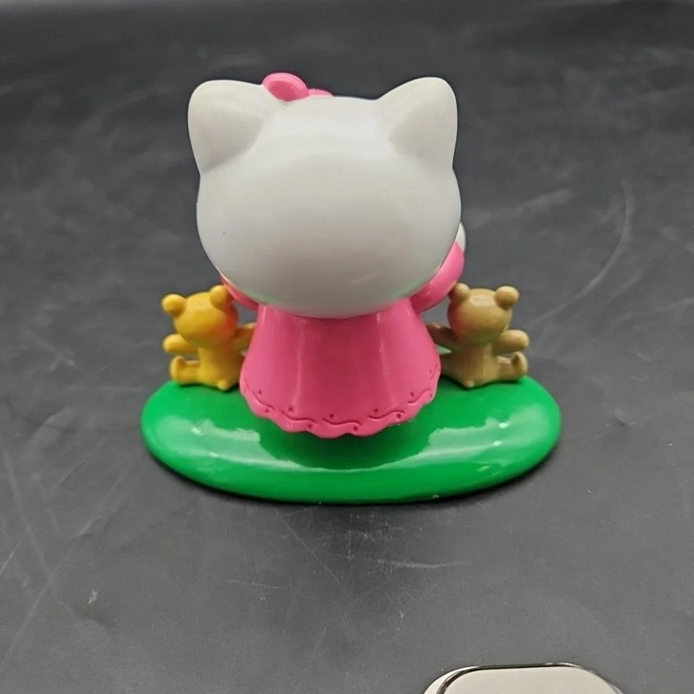 Vintage Rare Hello Kitty Heart Clock 2002 Sanrio Needs Work